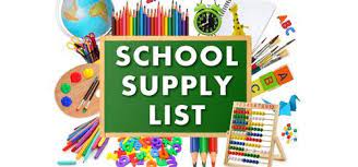 SUPPLY LIST 2023-2024